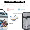 Lunch Boxes ASTRO-BOT Game Fans Merch Lunch Container Fashion Cooler Thermal Lunch Box For School 6