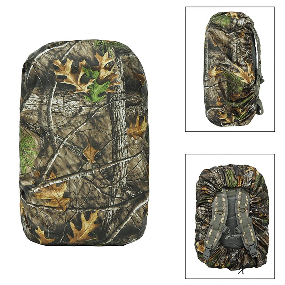 80L Tactics Backpack Rain Cover Camo Dustproof Rain Cover for Hunting Backpack Rainproof Cover Outdoor Camping Hiking Climbing 2