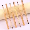 1PCS Nail Art Brush 6-16mm Line Painting Drawing Pen Acrylic Gel UV Extension Brush Nail Stripes Lines Liner DIY Manicure Tools 4