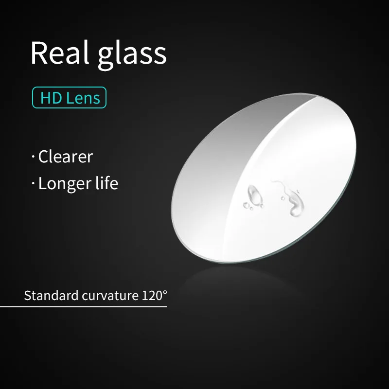 HD Frameless Adjustable-Degree Small round Mirror Blind Spot Mirror Reversing Wide-Angle Car Rear View blind spot mirror wide angle mirror