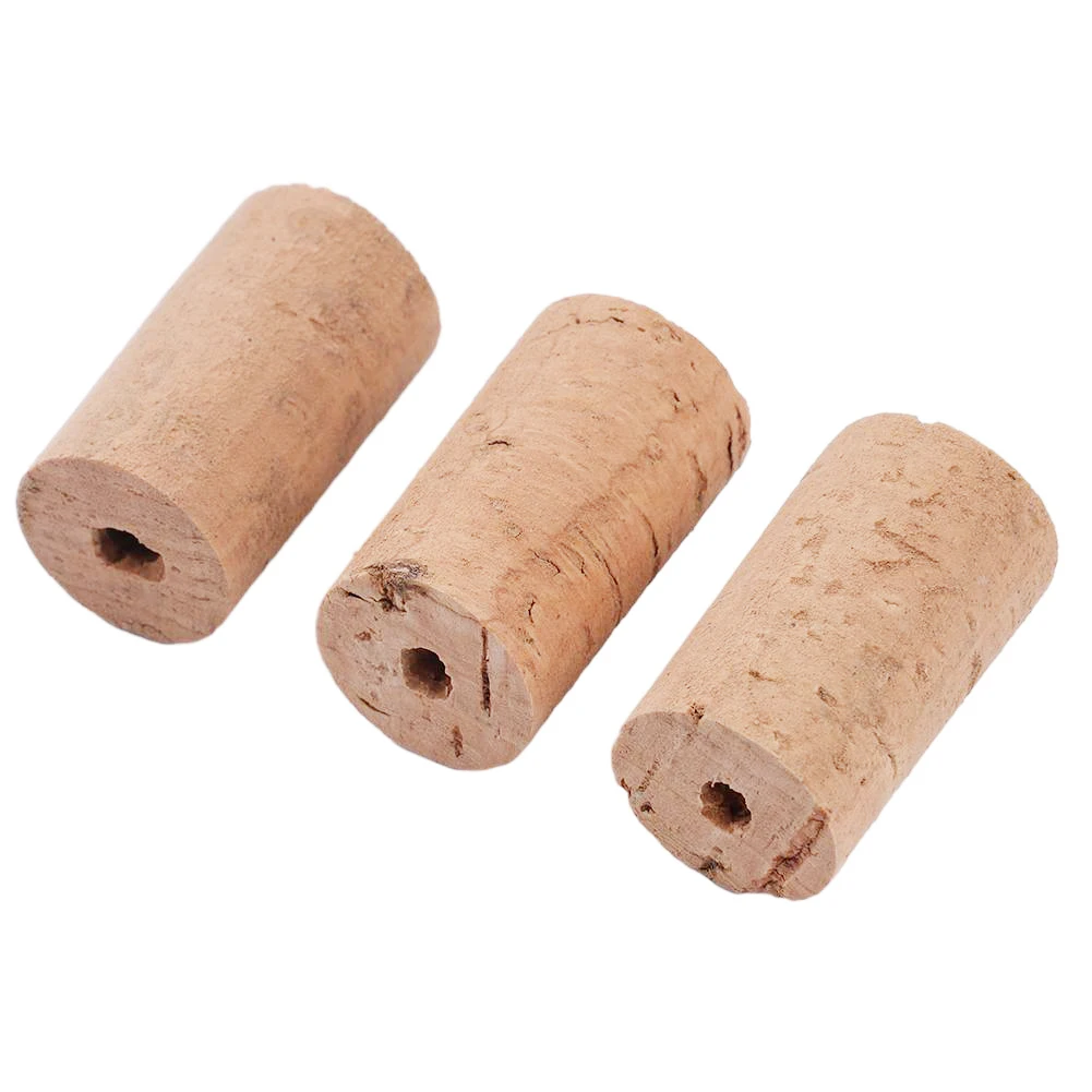 

3PC 3.14 X 1.82 X 1.75cm Flute Head Plug Stopper Headjoint Cork Flute Repair Musical Instrument Replacement Part