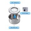 Big Capacity Stainless Steel Dog Floating Bowl, No Spill Anti-Splash Dog Water Dispenser, Non-Slip Dog Cat Pet Water Feeder Bowl 2