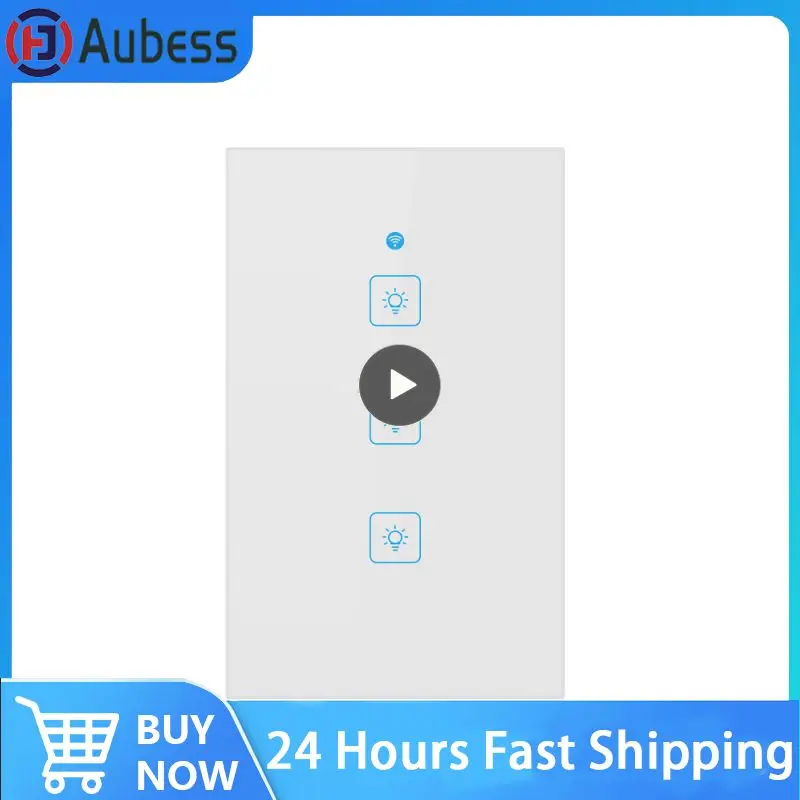 Us Wifi Smart Switch 90-250V 120 Modello App Con Funzione Rf Controllo Vocale/Remoto Funziona Con Amazon Alexa Home