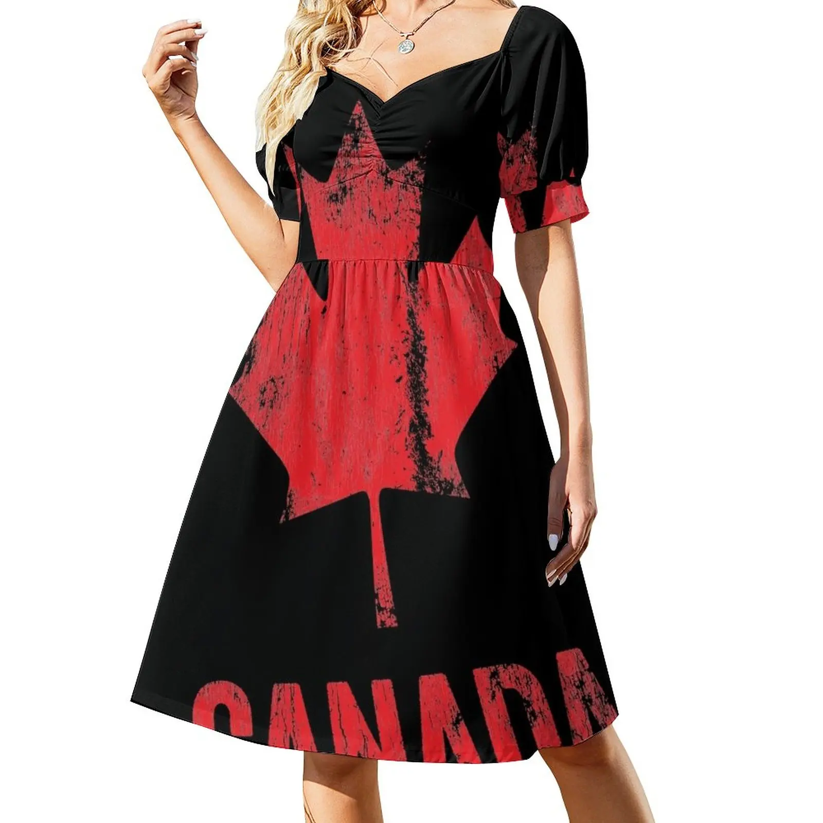 

Canada - Established 1867 (Red Text) Dress Evening dresses Women's evening dress