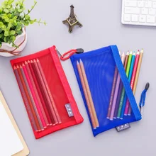 

Casual Travel Simple Cosmetic Bag Zipper Large Capacity Stationery Bag Portable Make Up Transparent Case Organizer Wash Bags
