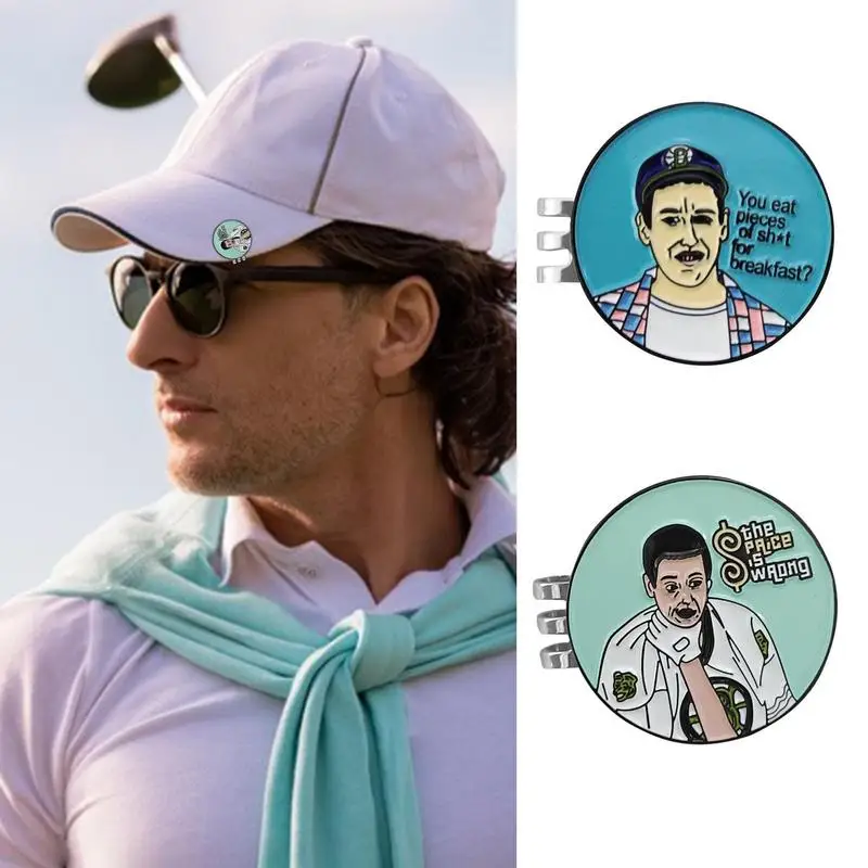 

Магнитные маркеры для мяча для гольфа с зажимом для шляпы