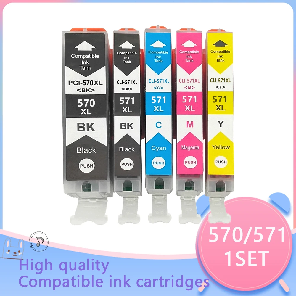 replacement ink cartridges PGI570 PGI 570 CLI 571 Ink Cartridge For Canon PGI-570 CLI-571 PIXMA MG5750 MG5751 MG5752 MG6850 MG6851 MG6852 TS6050 TS5050 cheap ink cartridges