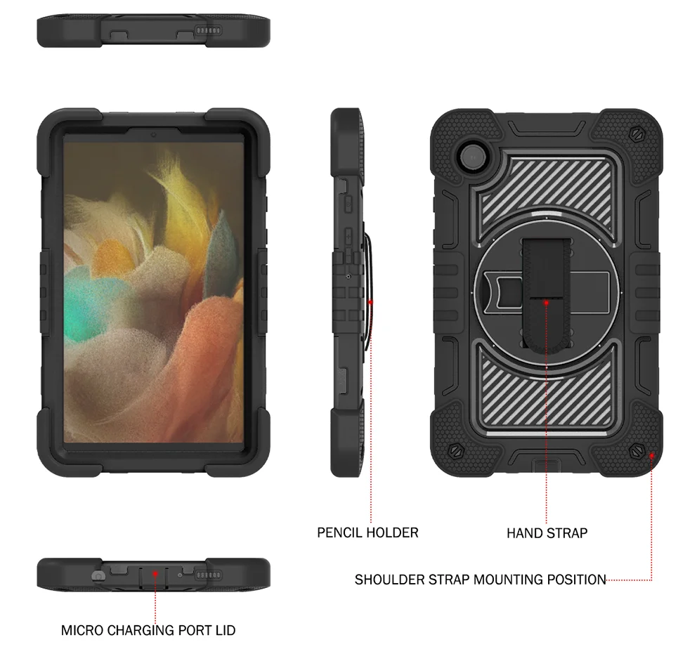 Durable Tablet Armor Case with Enhanced Protection