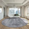 Modern Minimalist Rugs for Bedroom Large Area Living Room Decoration Round Carpet Fluffy Soft Lounge Rug Home Solid Non-slip Mat 5