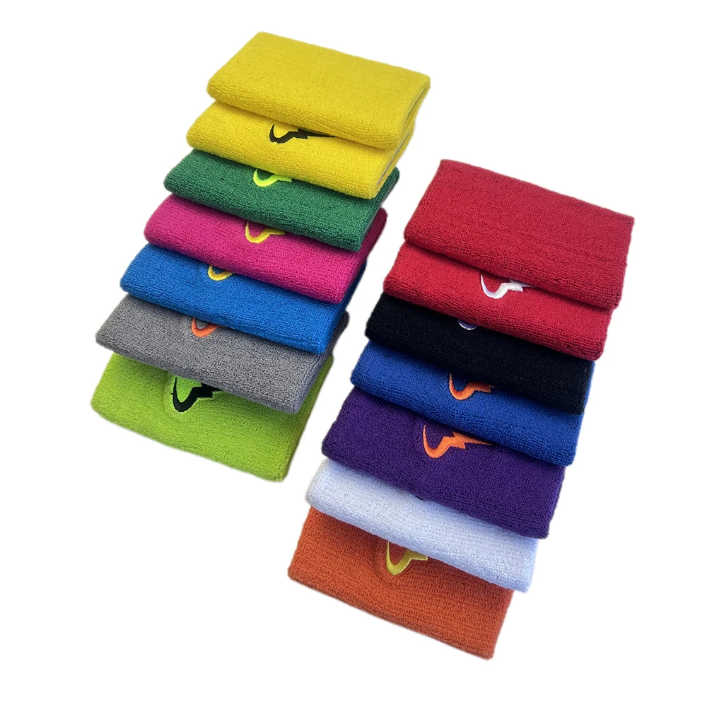 2 PCS Sweat-Absorbent Breathable Sports Wristbands Towel Wristbands 12 Colors for Tennis Yoga Basketball Cycling Wrist Guard wrist sweat wristbands wrist guard wrist straps wrist sweatband wrist support band wrist support