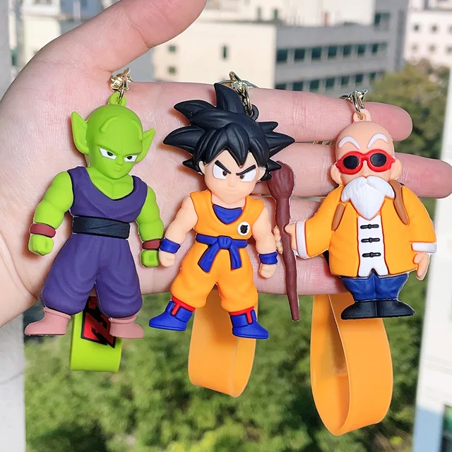 Desenhos animados Anime Dragon Ball Z Figura Chaveiro, Criativo