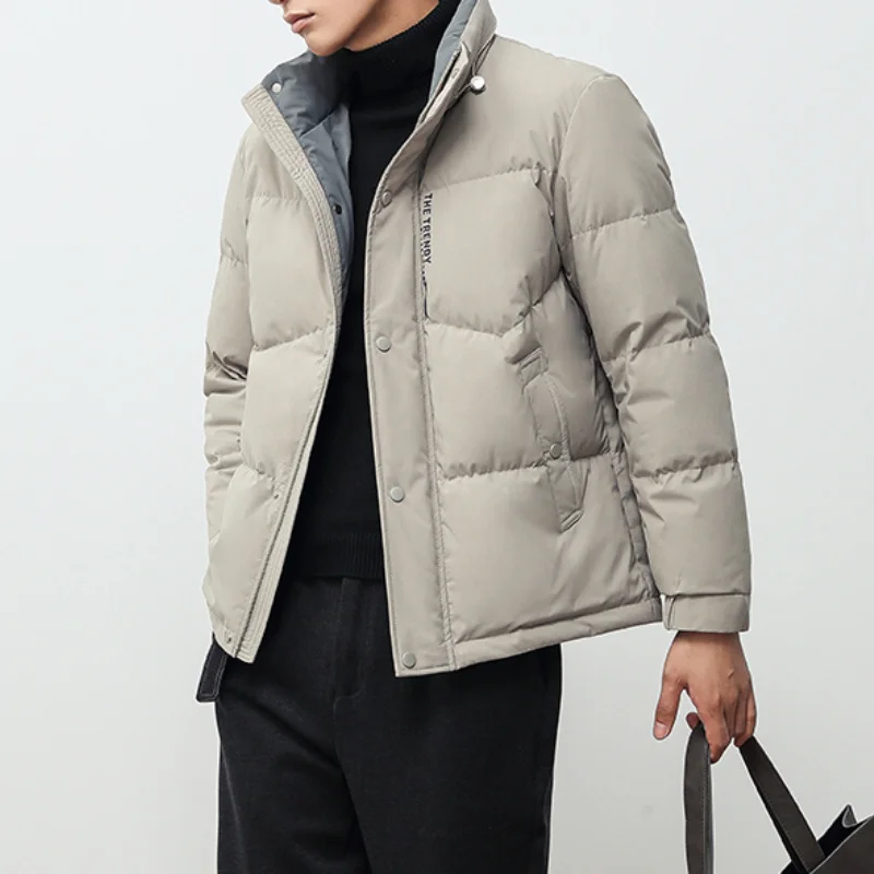 Piumino Uomo Abbigliamento Autunno Inverno Moda Casual S Puffer Per Cappotto Maschile Caldo Spesso Chaquetas Hombre Lq778