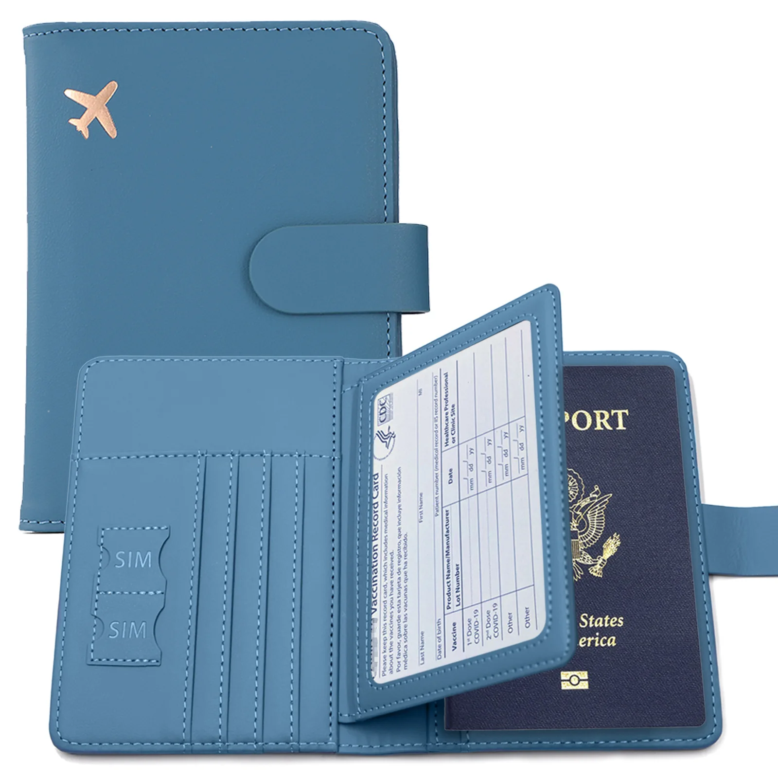 Passport Holder Travel Wallet Passport Holder Covers Case Passport