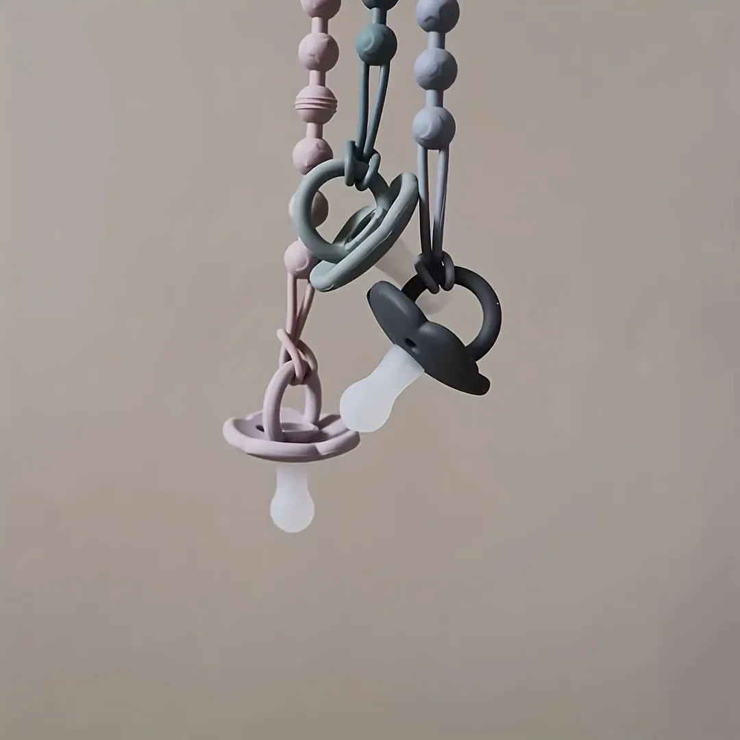 Pacifier Chain Food Grade Silicone Teether Anti-lost