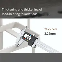 Washing Table Kitchen Seasoning Rack Cosmetic Storage Rack Punch-free Desktop Storage Rack Acrylic Multi-layer Storage 2