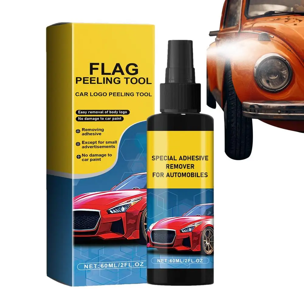 60ml Quick And Easy Sticker Remover Tool Sticky Remover Wall Sticker Glue Removal Car Glass Label Cleaner Adhesive Glue Spray