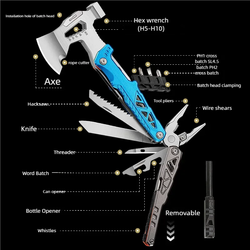 Multifunctional Survival Chopping Axe 2