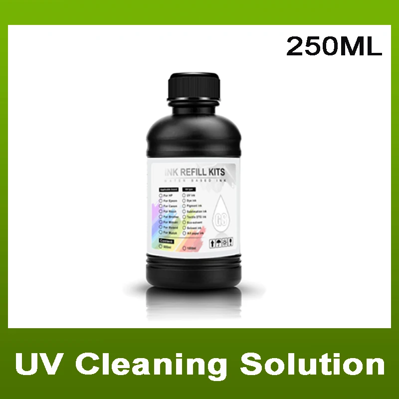250ML UV Ink Cleaning Solution for Epson Roland for Mimaki UV Printer ...