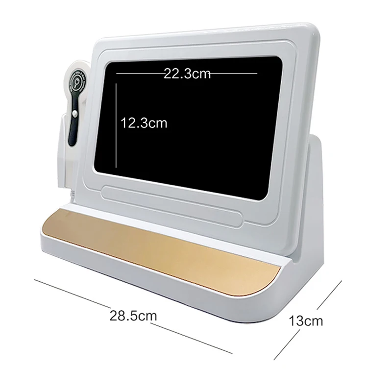 10 Inch LCD Skin&Hair Scalp Analyzer Detector Digital Microscope Magnifier Skin Hair Blackhead Follicle Detection 50X-200X facial skin analyzer