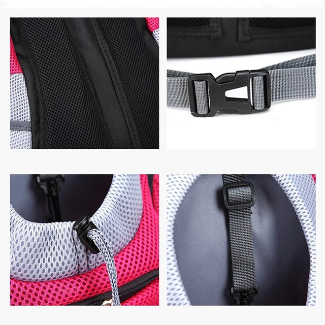 Double Shoulder Portable Outdoor Pet Bag For Dogs Travel Breathable Dog Bag Outdoor Dog Carrier Bag Pet Carrying Supplies 4