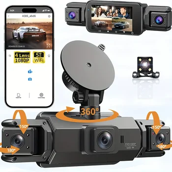 4 Channel WiFi Dash Cam 1