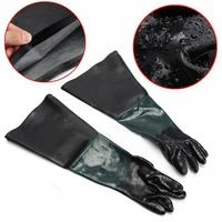 1pcs Sand Blasting Gloves Cotton Lined 60cm 23.6Inch Suitable For Heavy-duty Sandblasting Machine Power Tool Accessories 1