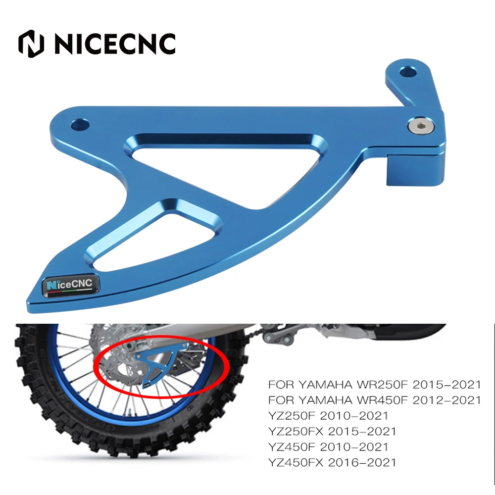 

NICECNC для YAMAHA YZ 250FX 450FX WR 250F 450F 250 450 F FX YZF WRF YZ250F YZ450F WR250F задний тормозной диск защитная крышка