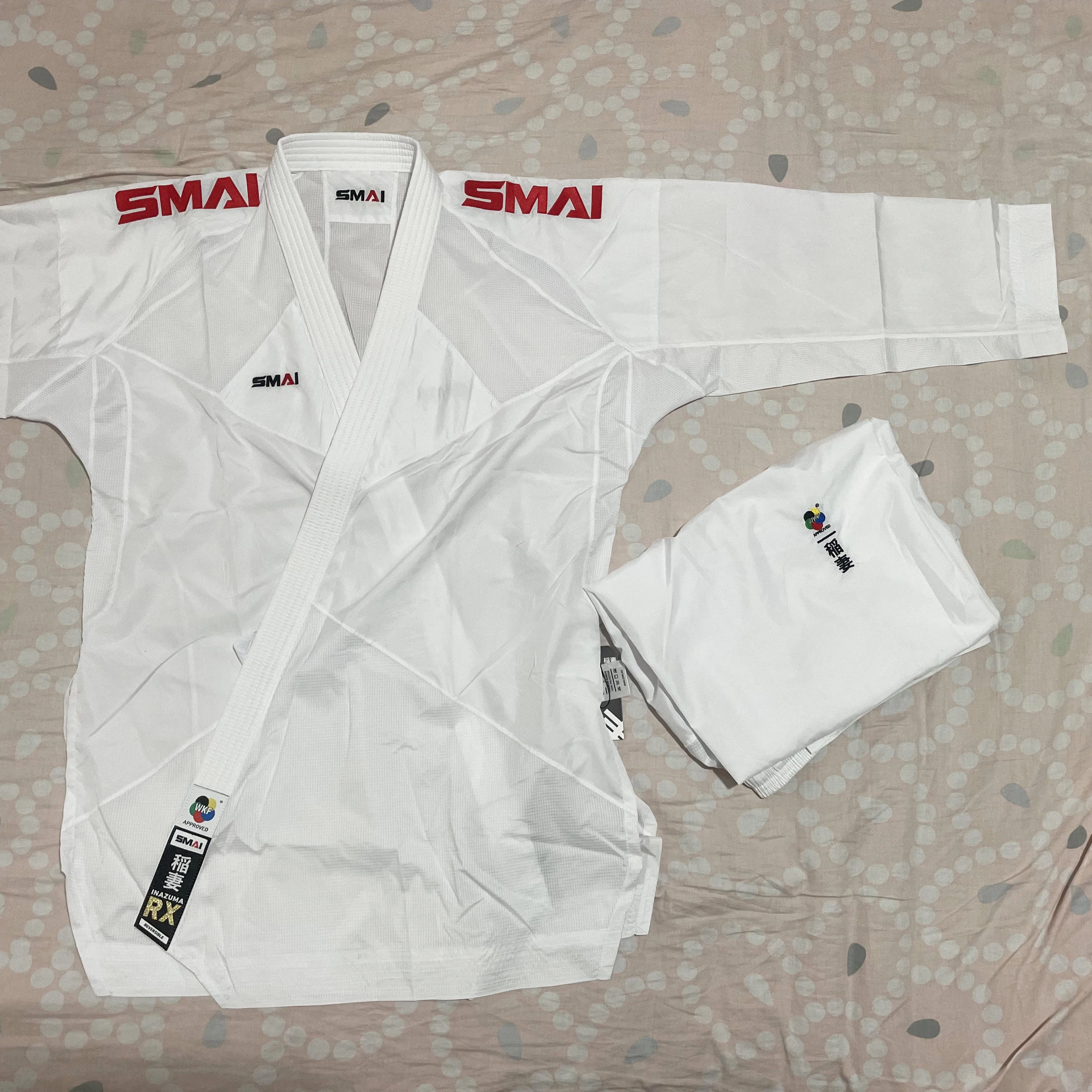 New WKF Approved Reversible Karate Uniform 6oz Premium Kumite Gi
