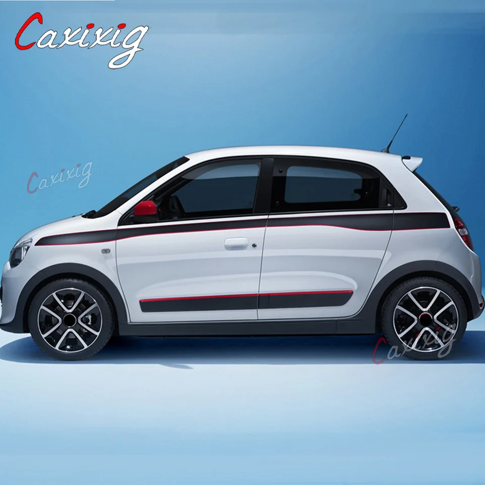 YCPHR Voiture Couverture Frein à Main Pour Renault Twingo/Twingo RS 2019- 2024 2025, Cuir Anti Dérapant Housse Poignées De Frein à Main Protection Accessoires