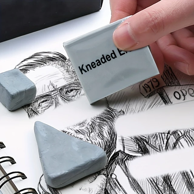 Kneaded Rubber Erasers, 3/6/10/20/36 Pack - Blender, Shade, Smooth, Correct, and Brighten Your Sketches and Drawings 1