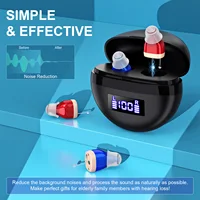 CIC Elderly Hearing Aid Rechargeable Deaf The Listening Device Mini Wireless Sound Amplifier Invisible Hearing Aids Headphones - Image 6