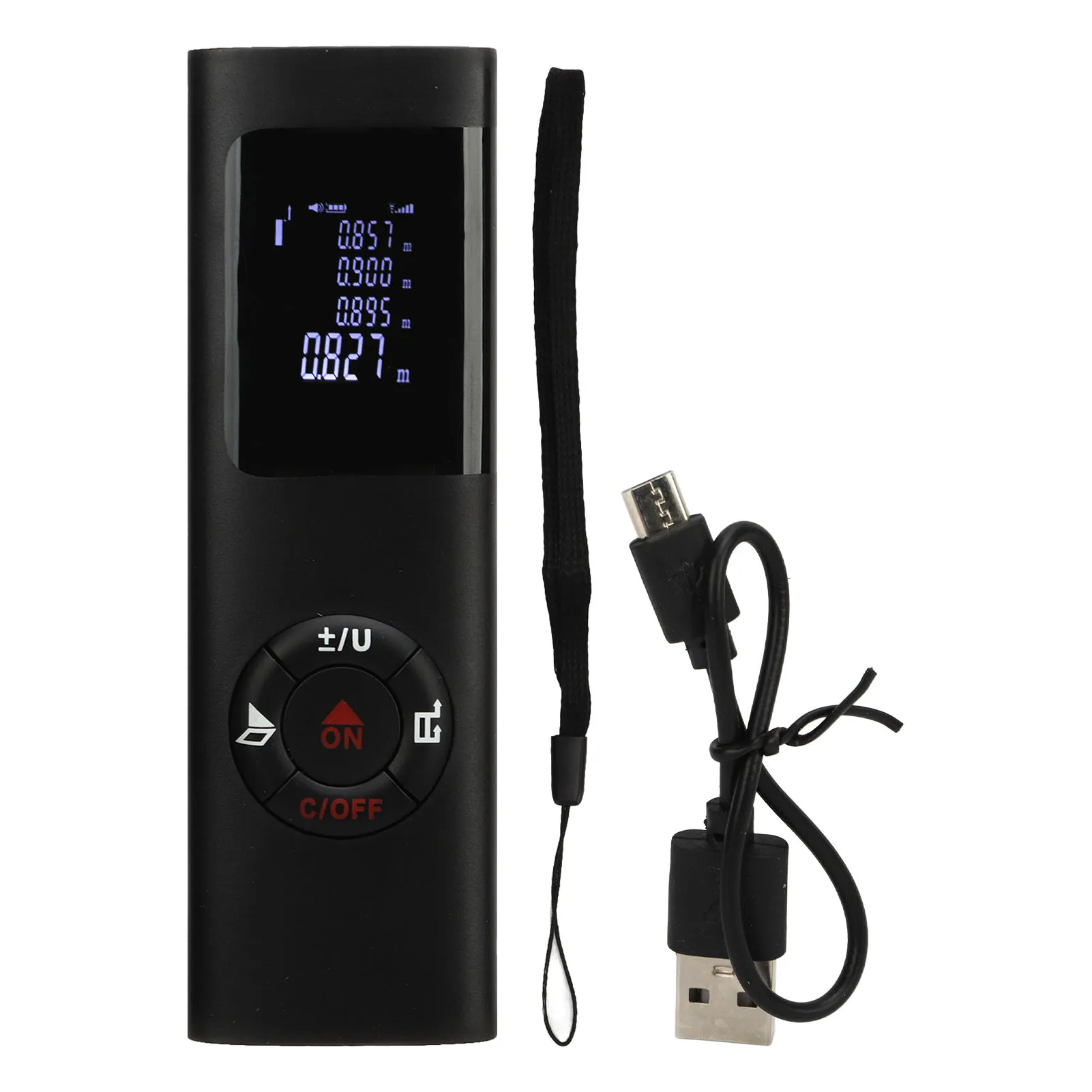 

Electronic Rangefinder Digital Distance Meter USB Rechargeable Diastimeter High Accuracy Range Finder