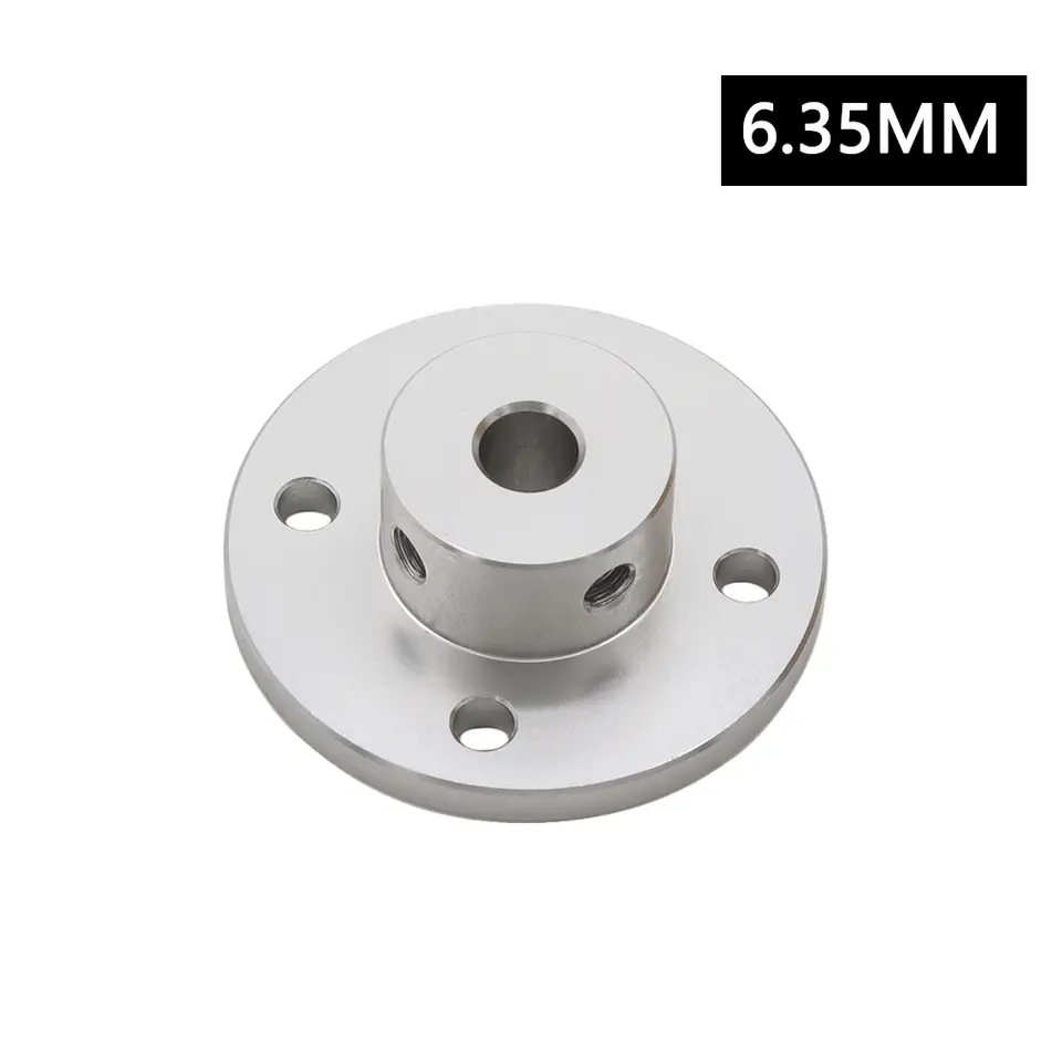 2/3/3.17/4/5/6/6.35/7/8/10/12/14/16mm Aluminum Alloy Flange Coupling Coupler Motor Guide Shaft Coupler Motor Connector image 12