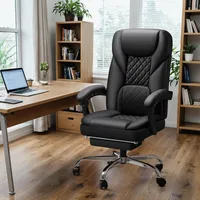 Office Chair with Footrest Ergonomic High Back Design Executive Computer Desk Chair400lbs, 2