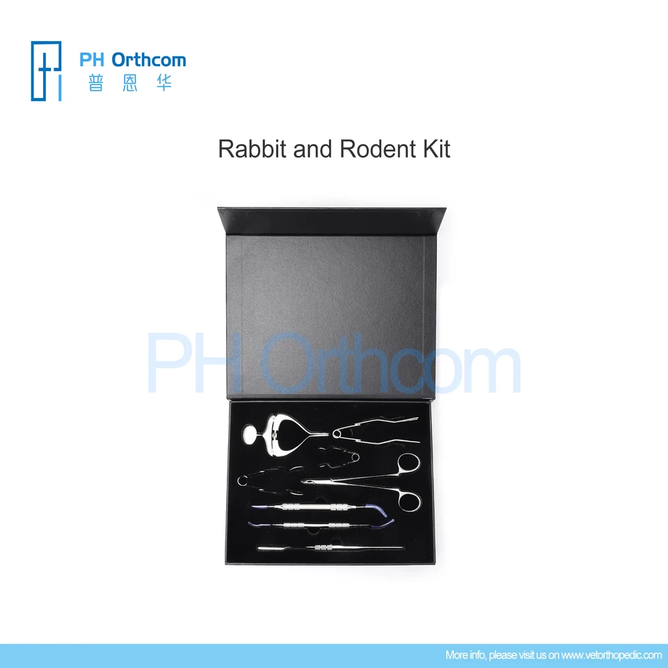 ウサギとげっ歯類の歯科用器具セット、獣医用医療用品および機器、外科