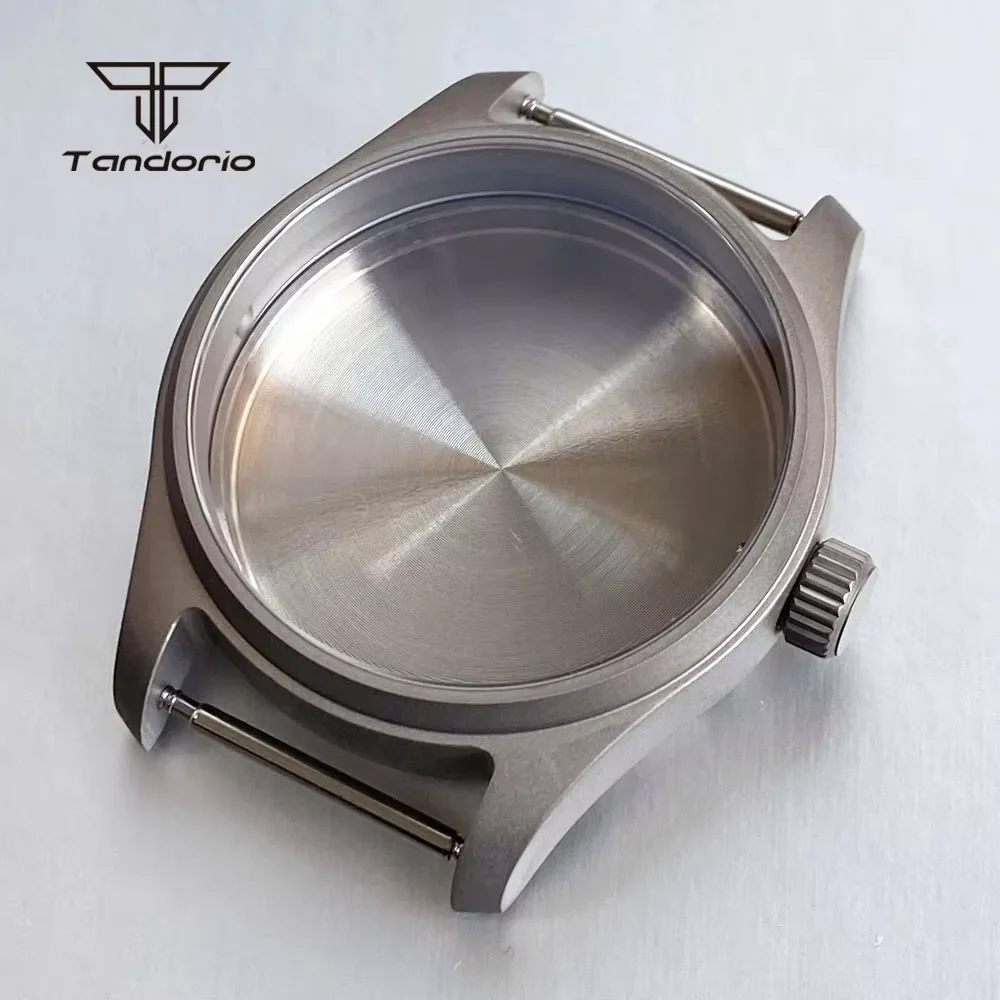 Titanium Pilot Watch Case, Dial, and Hands Set Accessories, 39mm