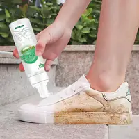 White Shoe Cleaner 200ml Sneaker Whitener Stain Remover Multifunctional Dirt Remover Effective Shoe Cleaner For White Shoes 1