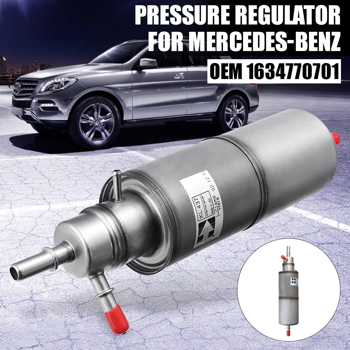

New Fuel Oil Filter For MERCEDES-BENZ 1634770701 Model ML55 AMG ML320 ML430