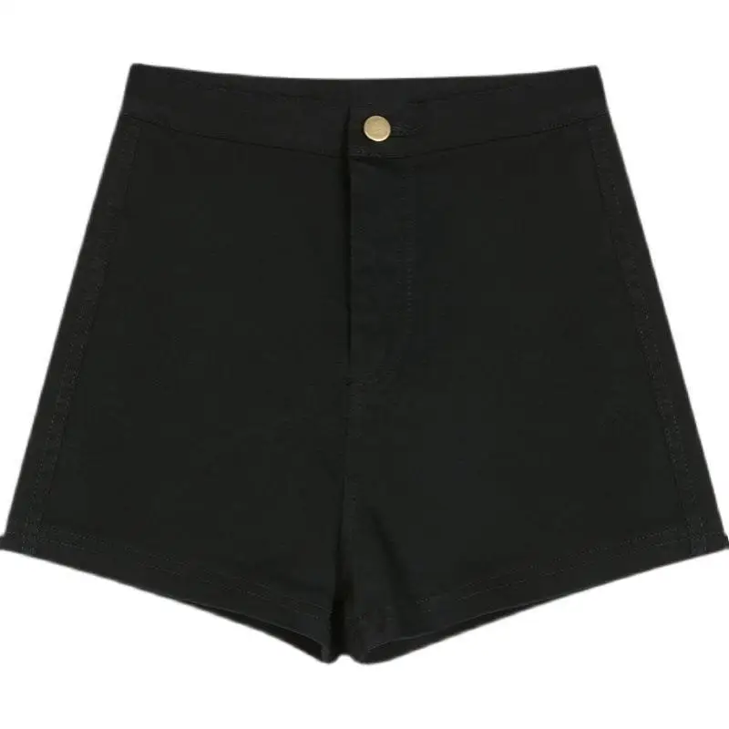 High Waist Denim Shorts Women Summer 2024 New Korean Fashion Loose Jeans Sexy Wide-leg Pants Stylish Denim Short