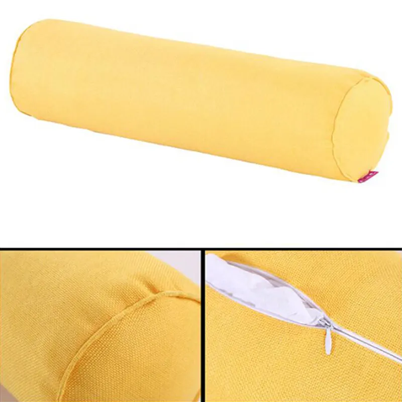 Cotton Linen Cylindrical Pillow Case Image 15