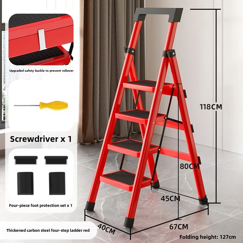 Four steps red
