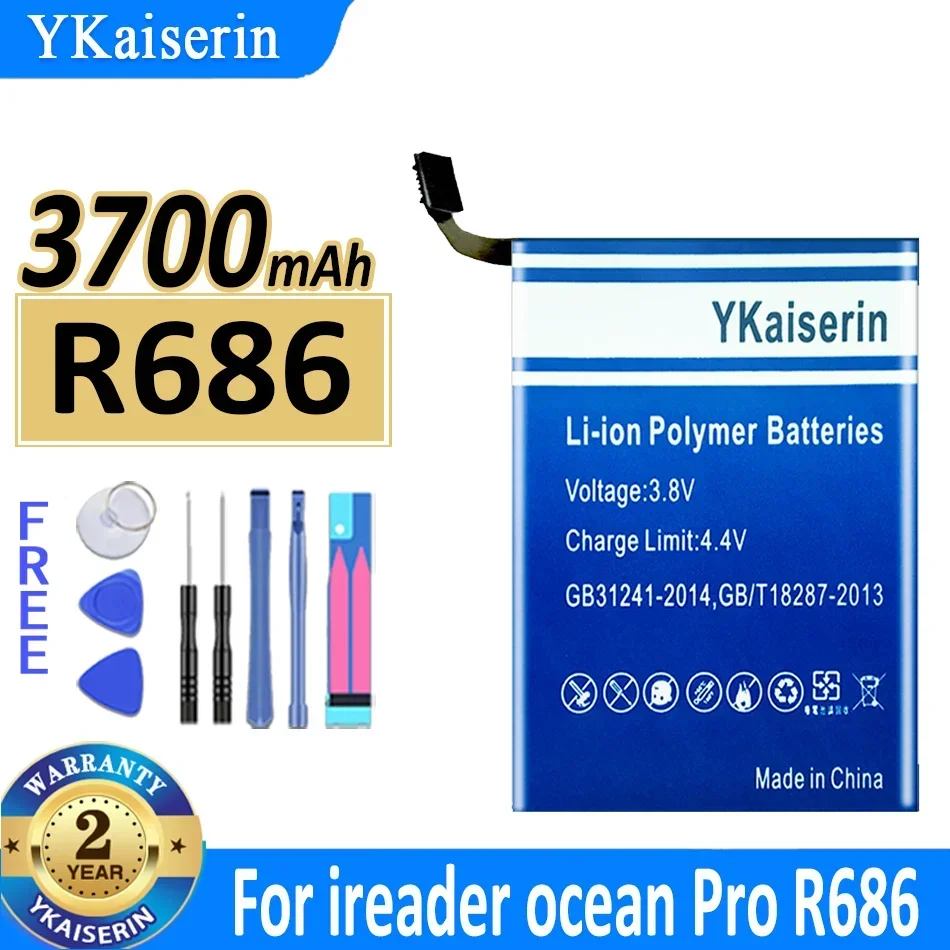 

3700mAh YKaiserin Battery R 686 For ireader ocean Pro R686 Digital Batteries