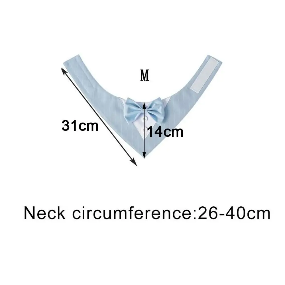 정장 애완 동물 영국 결혼식 정장 신사 스카프 나비 넥타이 칼라 개 삼각형 수건..