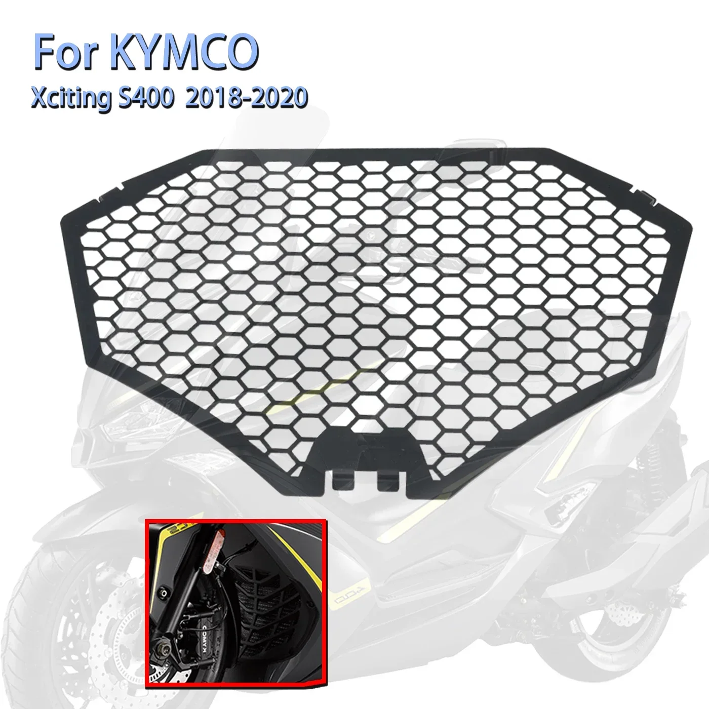 18-20 year modified water tank net cover water tank protective cover heat dissipation in the Guang For KYMCO Xciting S400 heat pump inverter air to water swimming pool ers