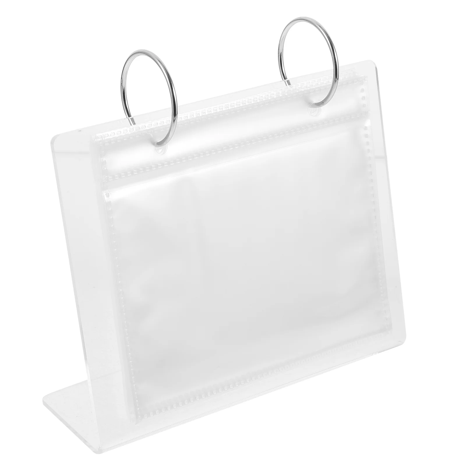 

34 Pockets 5Inch Photo Frame Flip Photo Album Stand Acrylic Picture Frames Collection Desktop Small Family Table Flip