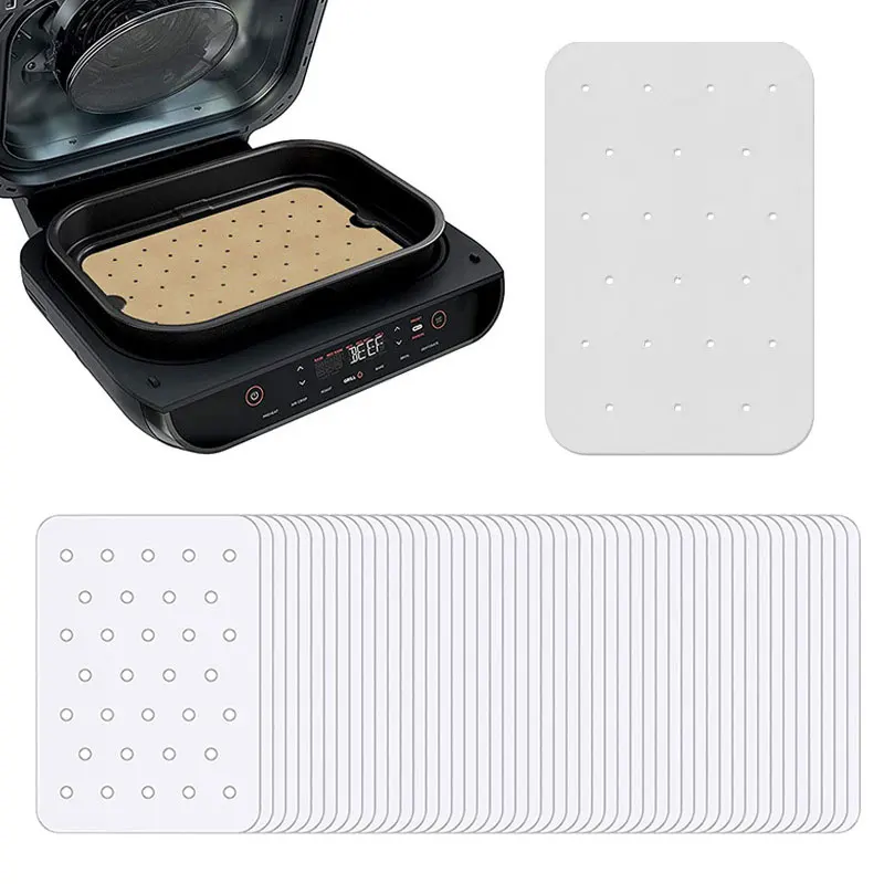 50-100PCS Air Fryer Parchment Paper Liners For Ninja Foodi XL Smart FG551 6-In-1 Indoor Grill Ninja Foodi Accessories Kitchens