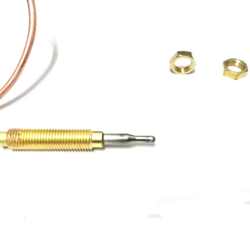 3.0mV Gas thermocouple gas stove parts For Boiler open valve time less than 10s L = 400MM M8X1 End Nuts