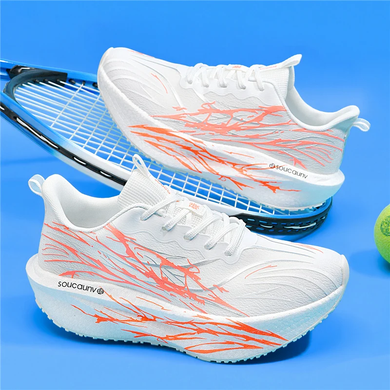 Men Marathon Running Shoes Sports Carbon Board