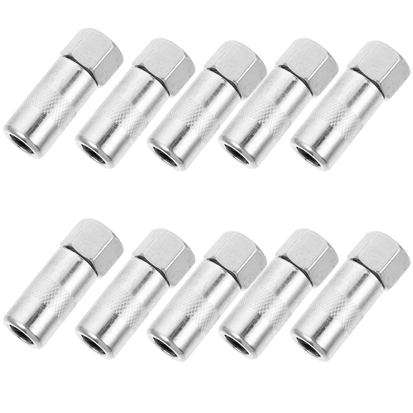 

10 Pcs Grease Tip Butter Sprayer Nozzle Accessories Appendix 4 Jaw Iron Kit Coupler