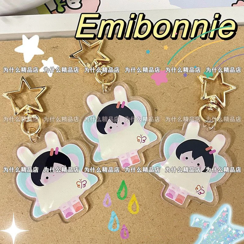 GMMTV EmiBonnie JossGawin ‌JuniorMark Cosplay Key Chain Acrylic